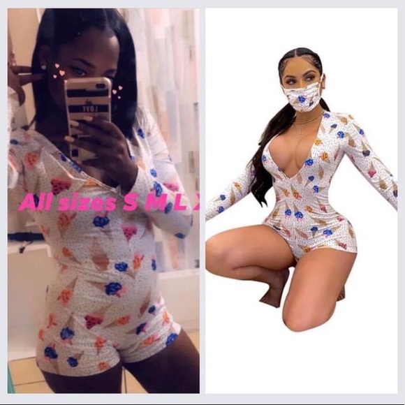 Other - Ice cream pajama onesie